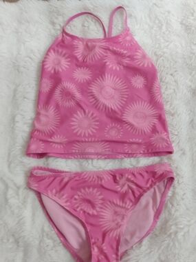 George Pink Floral Tankini Set